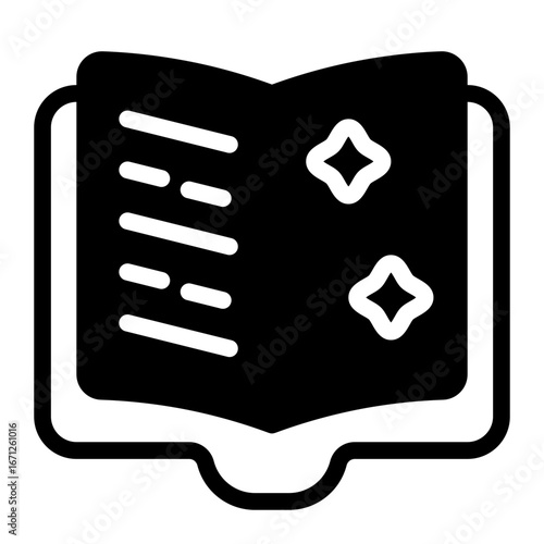 book magic glyph
