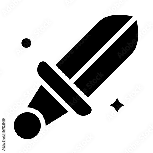 enchanted sword solid