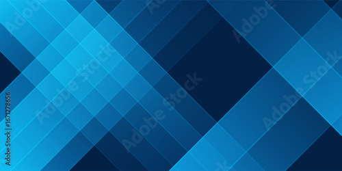 Simple blue background with light multiply and shiny effect vector illustration. Suit for business modern abstrac simple