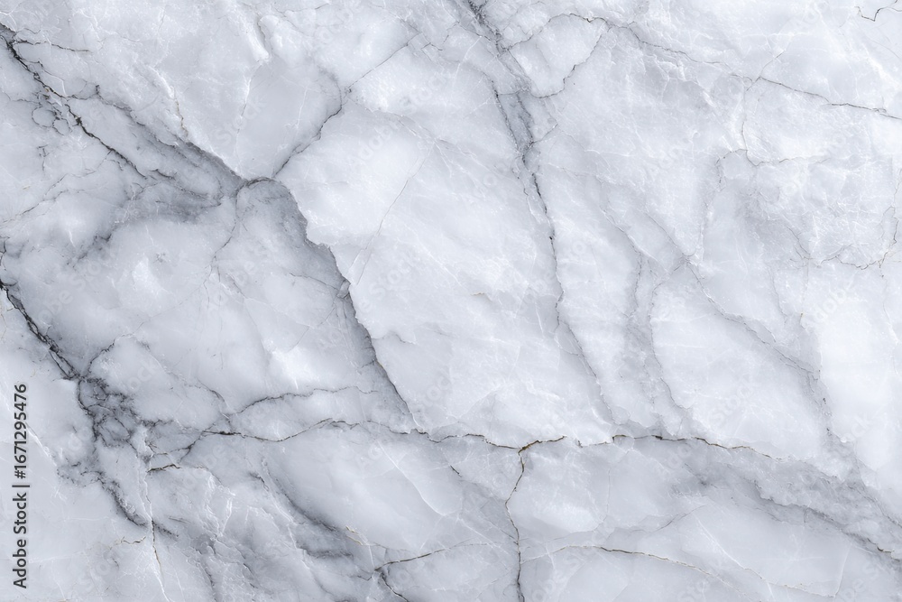 Obraz premium White marble texture with grey veins (1)