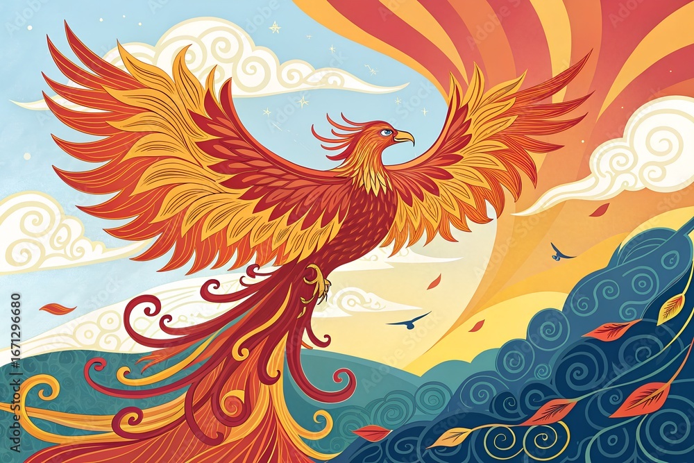 Fototapeta premium vector illustration of an abstract background