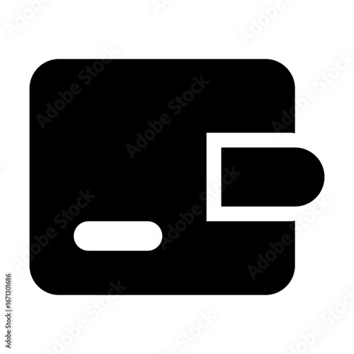 Wallet Icon Glyph