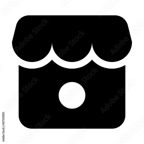 Store Icon Glyph