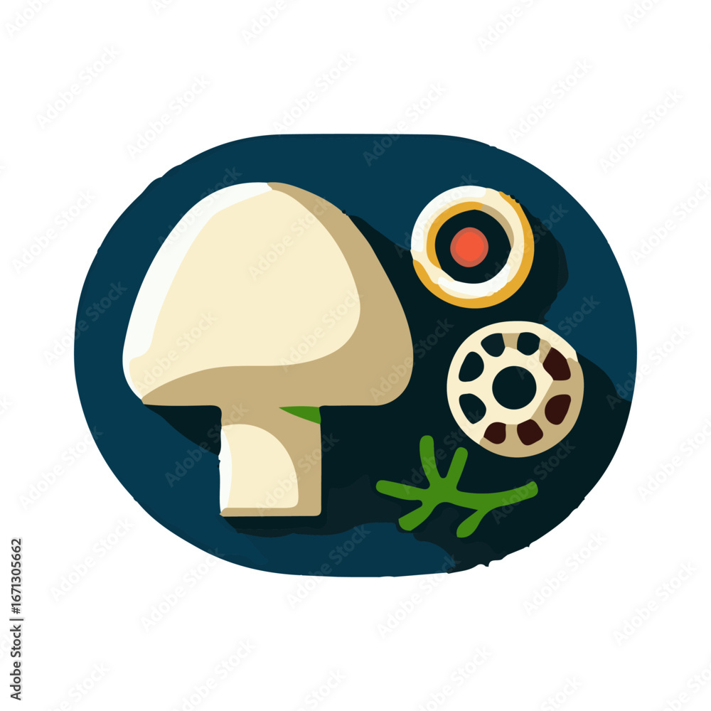 Obraz premium seafood bake vector illustration design