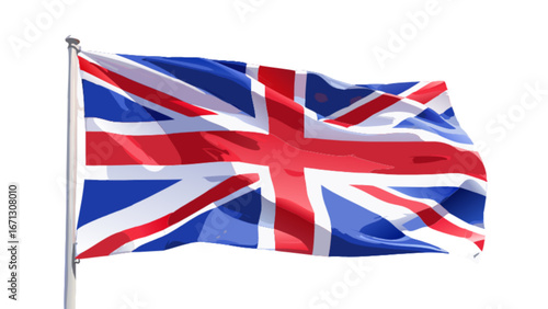 Download high resolution image of the british flag union jack waving in the wind great britain symbol uk flag