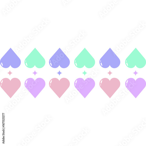 Cute Love Element Decoration