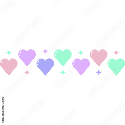 Cute Love Element Decoration