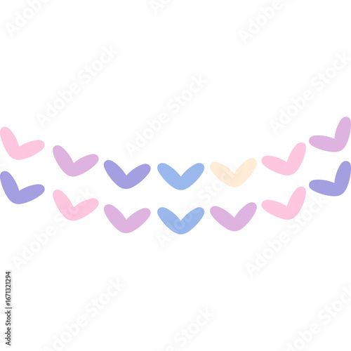 Cute Love Element Decoration