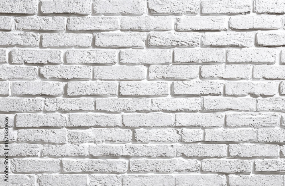 Fototapeta premium White brick wall texture (3)