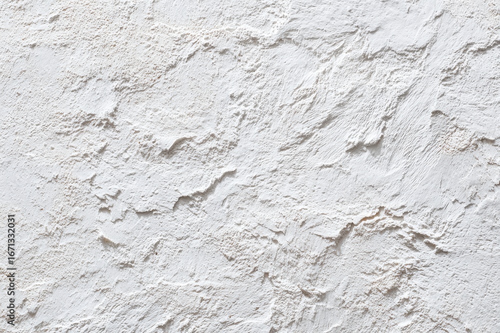 Fototapeta premium Textured white stucco wall (5)