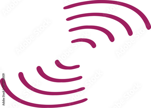 wi-fi signal icon fish simple icon. Vector ICON all icon Viktor	