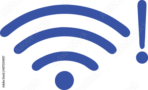 wi-fi signal icon fish simple icon. Vector ICON all icon Viktor	