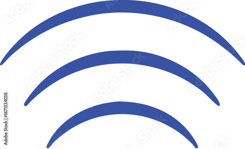 wi-fi signal icon fish simple icon. Vector ICON all icon Viktor	