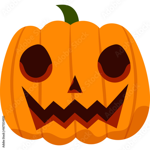 Halloween Pumpkin Illustration