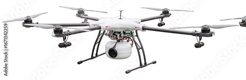 Agricultural drone with spray tank