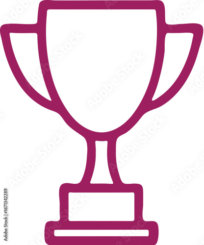 trophy icon fish simple icon. Vector ICON all icon Viktor