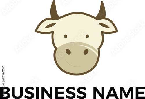 Creative and Minimal Business logo editable vector