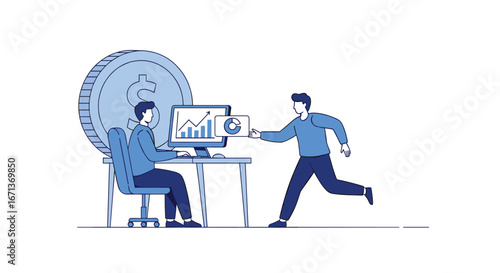 Business growth strategy and financial planning for successful market expansion and economic prosperity