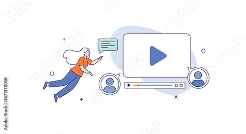 Digital content creation and online collaboration for engaging audiences