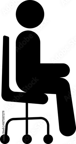 Posture Correction Icon, vector Featuring Spine Alignment, Ergonomic Sitting, Standing Positions, Back Brace, Lumbar Support, and Healthy Body Care in Modern Vector Style, joint health symbol