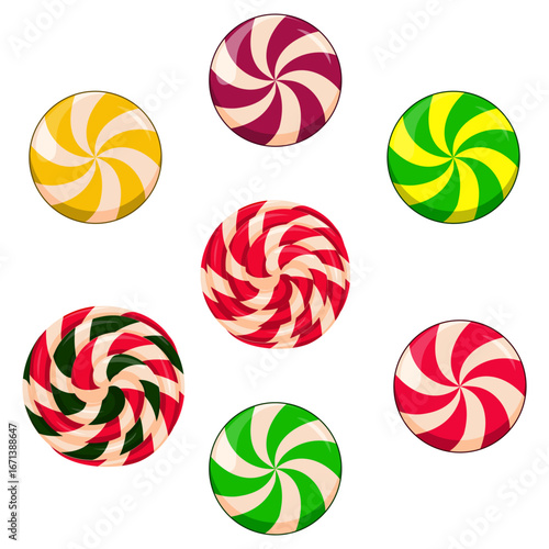 Sweet Swirl A Collection of Colorful Hard Candies