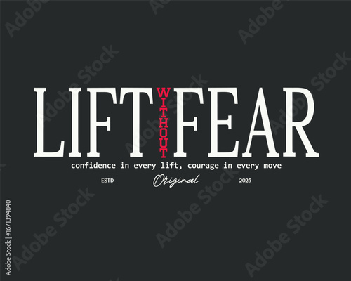 Vintage elegant motivational typography design print for jersey, t-shirt, or wall art design - vector