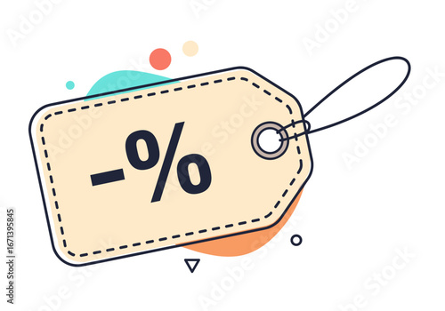 Unlock incredible savings with this eye-catching discount tag design