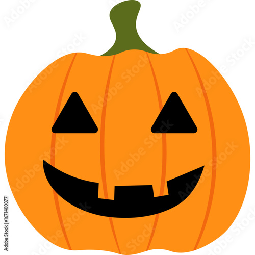 Halloween Pumpkin Illustration