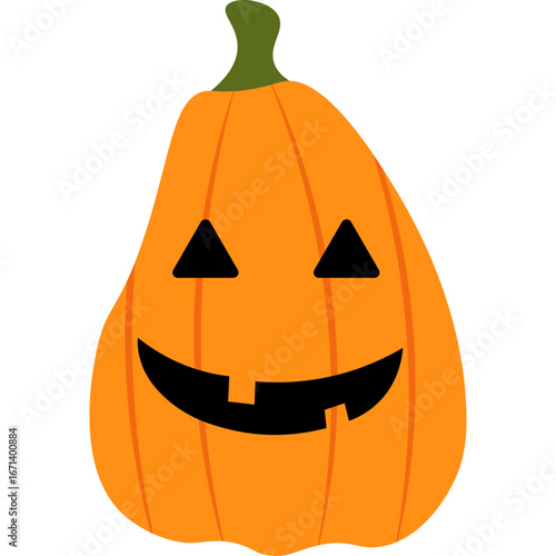 Halloween Pumpkin Illustration