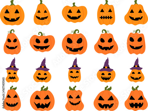 Halloween Pumpkin Illustration