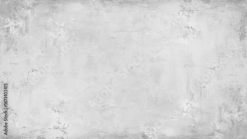 White cement wall in retro concept. Old concrete background for wallpaper or graphic design. Blank plaster texture in vintage style. Modern house interiors that feel calm and simple.