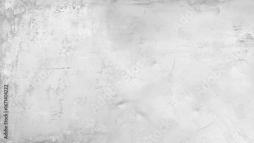 White cement wall in retro concept. Old concrete background for wallpaper or graphic design. Wall gray texture as background. Blank plaster texture in vintage style.