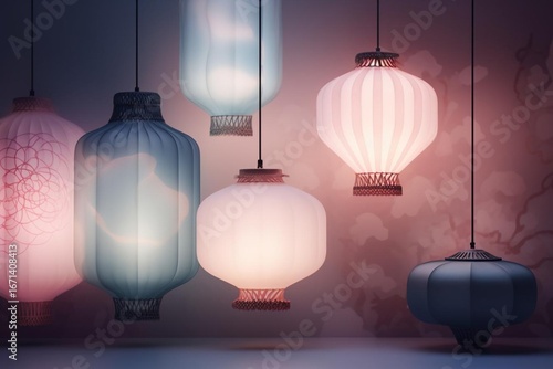 light bulbs on a wall