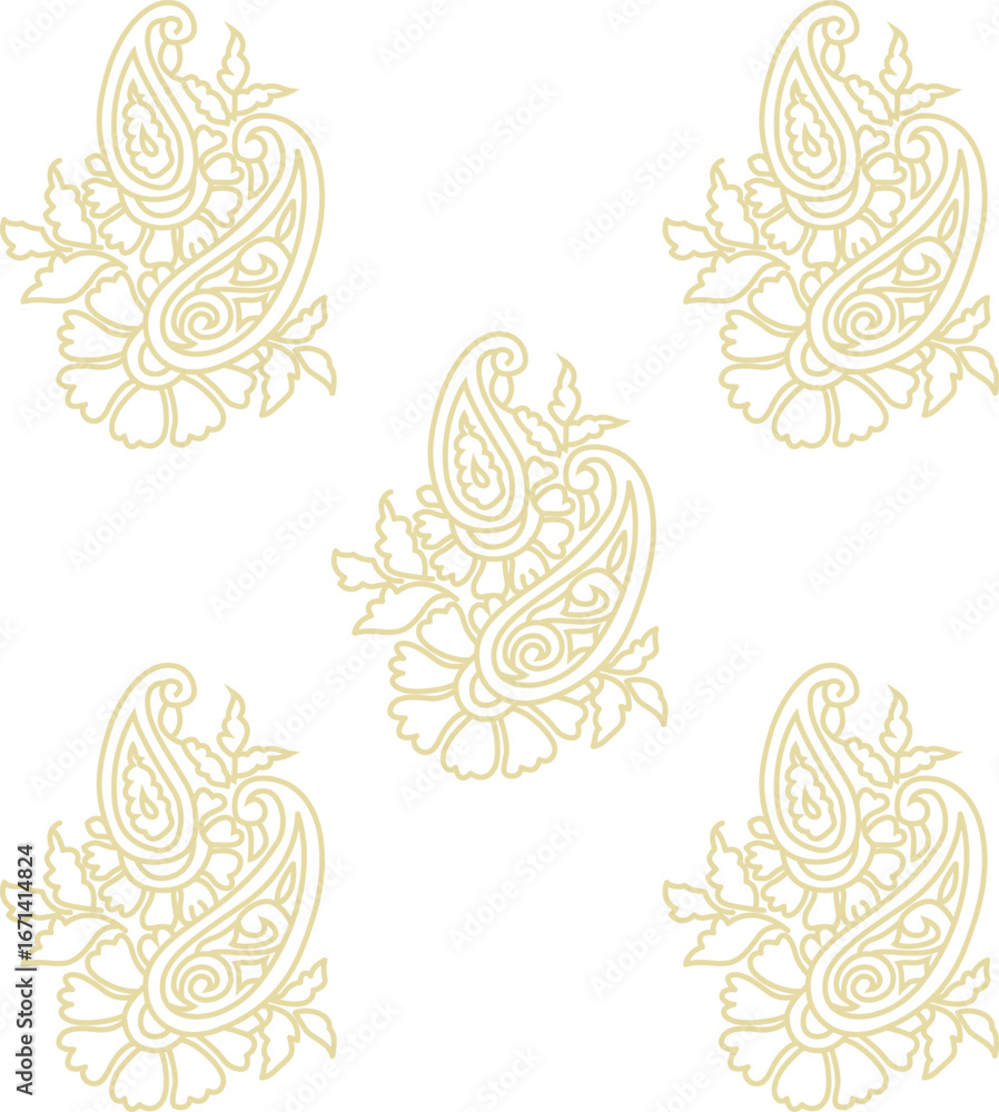 Fototapeta premium seamless floral pattern