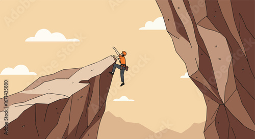 Rock climber