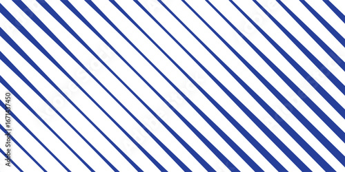 blue stripes on white background. Striped diagonal pattern Vector illustration of Seamless background Christmas or winter theme Background