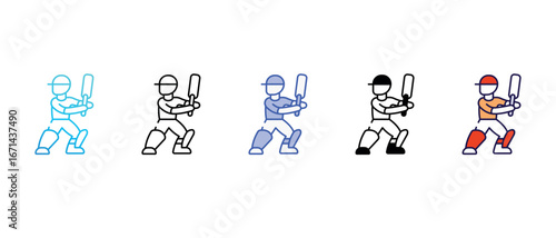 Player icon design with white background stock illustration