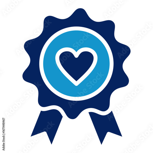 Loyalty Emblem Icon Element For Design