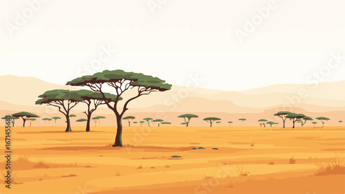 acacia tree in the sahara