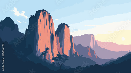 Scenic Rocky Cliffs by the Sea