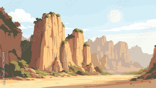 Scenic Rocky Cliffs by the Sea