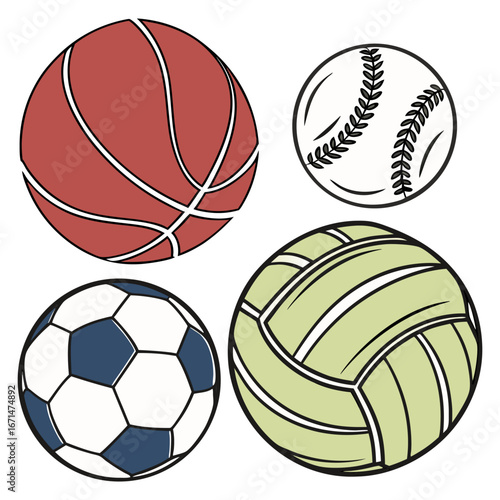 Vector Isolated Realistic Soccer Ball over white