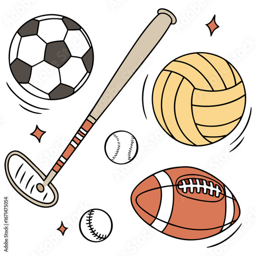 Vector Isolated Realistic Soccer Ball over white