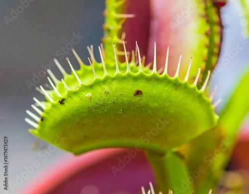 Close-up Venus flytrap