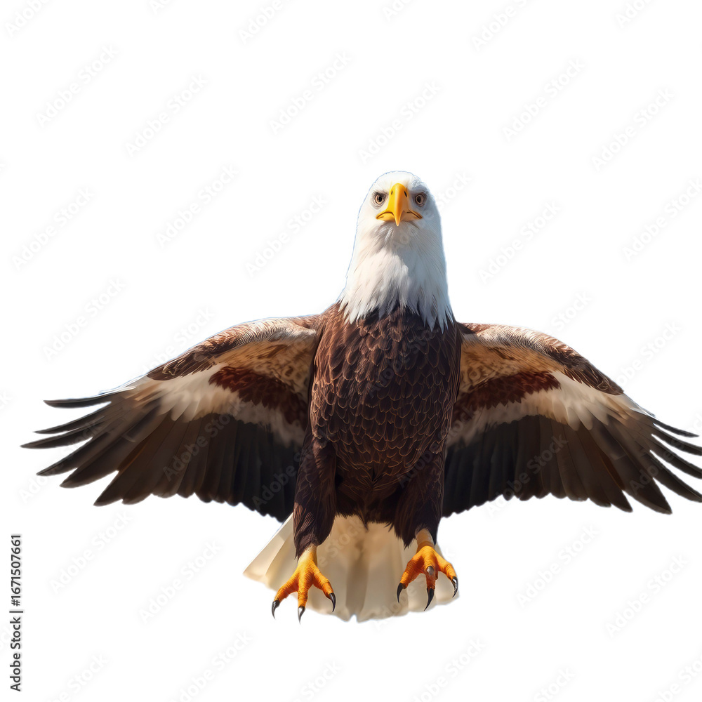 Obraz premium eagle with transparent background PNG and JPEG image