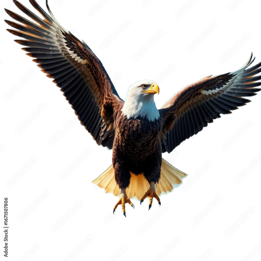 Obraz premium eagle with transparent background PNG and JPEG image