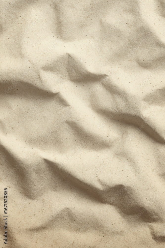 Naklejka premium Textured Crumpled Paper Background for Design Projects