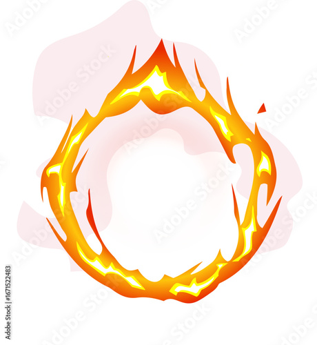 Fire Circle Frame