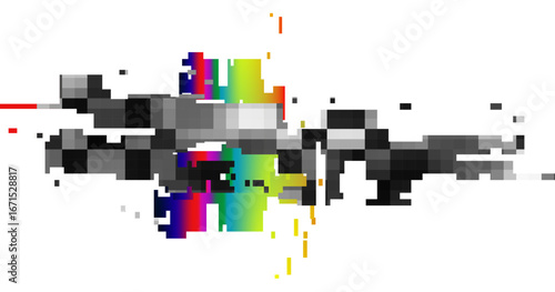 Pixel Glitch Distortion