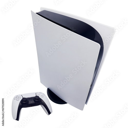 Photos Next generation console and controller on transparent background png